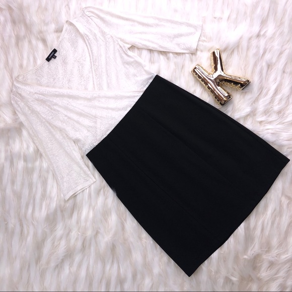 Express Dresses & Skirts - Express body-con dress with sheer top!.